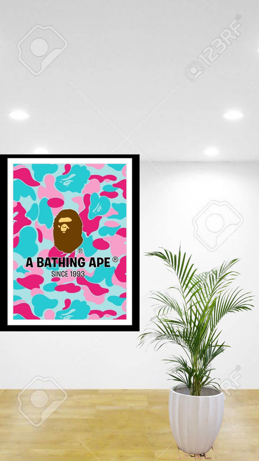 Cotton candy bape